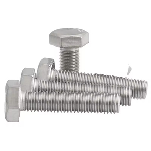 Din933 m6 * 100 mét thép không gỉ <span class=keywords><strong>304</strong></span> đồng bằng kết thúc đầy đủ chủ đề UNC UNF <span class=keywords><strong>Hex</strong></span> bu lông lớp 10.9/12.9 với các loại hạt <span class=keywords><strong>ASTM</strong></span> A325/a490 - Product Image 1