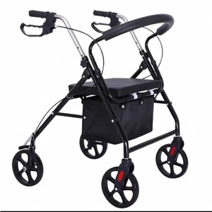 Portable walking aid for the <b>elderly</b> walking aid <b>walker</b> for the <b>elderly</b> cane four-legged booster walking aid - Product Image 3