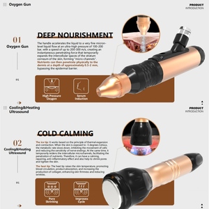 2025 más nuevo 4 1 Hydro Dermabrasion Oxygen Jet Peel Hydra Aqua Peeling Machine 1000W ABS para el cuidado de la piel facial limpieza Hydro Facial - Product Image 5