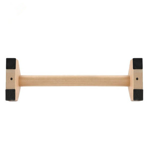 Nhà Máy Trực Tiếp Bằng Gỗ Đẩy Up Đứng Bằng Gỗ Parallettes Gỗ Pushup Thanh Nhà Tập Thể Dục Thiết Bị - Product Image 2
