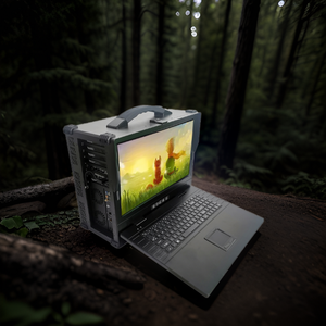 Châssis en alliage d'aluminium personnalisé 17.3 pouces Boîtier d'ordinateur industriel portable robuste pour applications serveur Article en stock - Product Image 6