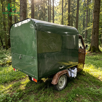 Tricycle de vente ambulante personnalisé de haute qualité pour hot-dogs et en-cas