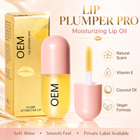 Huile à lèvres brillante effet cristal, waterproof, longue tenue, vegan, teinture pour les lèvres, hydratante, repulpante, nourrissante, gloss pour lèvres sèches