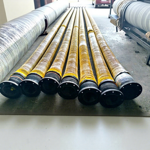 Tuyau d'eau et de minage en caoutchouc renforcé de fil d'acier, tube flexible industriel, service de découpe sur mesure pour le transfert - Product Image 1
