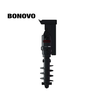 Bonovo Hoge Kwaliteit <span class=keywords><strong>Skid</strong></span> Stuur Rots Vijzel Aarde Boor Met Motor Versnellingsbak Pomp Tandwiel Lager-Kern Componenten Te Koop