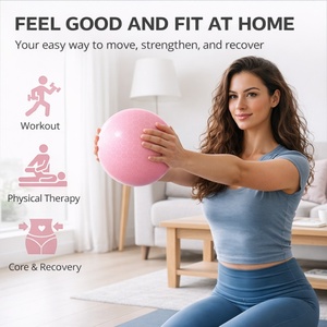 <span class=keywords><strong>Ballon</strong></span> d'exercice anti-éclatement OEM mini <span class=keywords><strong>de</strong></span> 8 pouces en PVC gonflable <span class=keywords><strong>pour</strong></span> Pilates, Yoga, renforcement du tronc et thérapie physique - Product Image 2