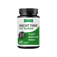 Capsules brûle-graisses nocturnes à succès avec vitamine D, extrait de haricot blanc, complément alimentaire, formule amincissante, stimule le métabolisme