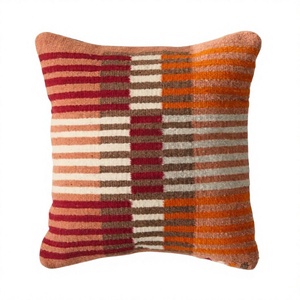 Luxury Boho Outdoor Kilim Wool Cushion <b>Cover</b> Hot Selling Unique Handwoven Decorative Throw Pillow with Vintage Pattern - Product Image 1