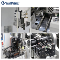 EW-8815 d'insertion automatique d'œillets étanches à tête unique et étameuse pour la fabrication de faisceaux de câbles/fils