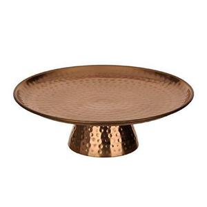 Pâtisserie Plateau De Service Cuivre Fini Bordure Cupcake Stand Tea Party Rond Gâteau Stands Avec Le Meilleur Matériel - Product Image 6