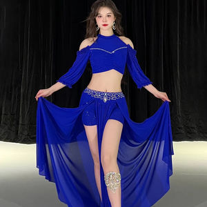 Dpwn321 <span class=keywords><strong>Traje</strong></span> de danza del vientre para <span class=keywords><strong>mujer</strong></span> <span class=keywords><strong>Traje</strong></span> de baile para <span class=keywords><strong>mujer</strong></span> Vestido largo con abertura Carnaval - Product Image 1