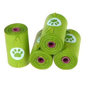 Sacs à déchets pour animaux de compagnie respectueux de l'environnement, fabriqués à partir de PLA+PBAT+fécule de maïs pour le compostage domestique - Product Image 2