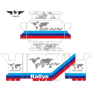 YHMOTO - Adhesivos Impermeables de Aleación de Aluminio para Caja Lateral Superior para BMW R1200GS GSA R1250GS ADV Adventure - Product Image 5