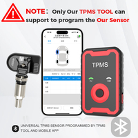 Herramienta de programación TPMS inteligente | Programar sensores universales a través de la aplicación y Bluetooth | 315/433MHz | Reemplazo OEM