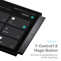 TUOAN Oferta Especial Panel de Control Tuya Smart Home Max con Pantalla de 10.1 Pulgadas, Gateway Bluetooth Zigbee Integrado y Portero Automático