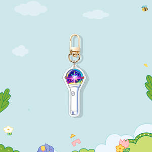 Productos <span class=keywords><strong>Kpop</strong></span> al por Mayor, Llavero Acrílico de Stray Kids, BP, BT, Itzy, Twice, Colgante con Luz, Estilo de Dibujos Animados, Logotipo Impreso, Regalo - Product Image 6