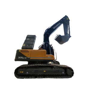 Excavatrice sur chenilles Hyundai 305LC-9T d'occasion de haute qualité, 30 tonnes, pièces d'origine Cummins, super performances, modèle 2024, excellent état - Product Image 1