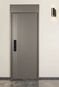 Design moderne personnalisable <span class=keywords><strong>gris</strong></span> foncé sculpté pivot de <span class=keywords><strong>porte</strong></span> en aluminium serrures multiples antivol <span class=keywords><strong>porte</strong></span> <span class=keywords><strong>d</strong></span>'entrée en acier <span class=keywords><strong>porte</strong></span> de sécurité à domicile - Product Image 5