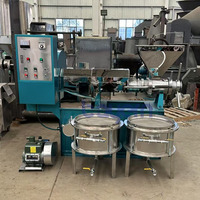 Presse à huile à vis automatique avec filtre à vide, extracteur d'huile à vis commercial pour arachides, tournesol, colza