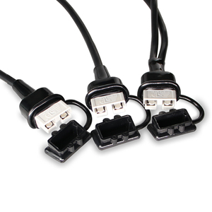 Faisceau de câbles <span class=keywords><strong>SED</strong></span> SG50A 600V connecteur fil avec couvercle anti-poussière et couvercle de protection un glisser deux - Product Image 5