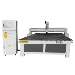 SENKE Manufacturer Mesa 1325 2000x3000 T-Slot Table Wood Furniture Door Cabinet Working Cnc Router Machinery