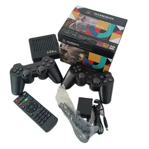 ゲームボックスワイヤレスコントローラー付き卸売G11pro 4KHD Android TVボックスエミュレーター付きビデオゲームコンソール40000レトロゲーム