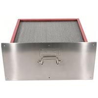 Filtre HEPA pour four, filtres haute température, cadre en acier inoxydable pour chambre d'essai thermique de laboratoire, équipement de purification de l'air