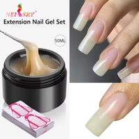 Neissry Colour Low Heat Cosmetic Jar Miss Pink Flower No Burn Base Iso 3in1 Milky White Builder Gel Prix Usine