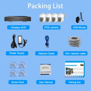 H.265 4 kênh CCTV <span class=keywords><strong>Camera</strong></span> An Ninh hệ thống hai cách âm thanh 4k mạng không dây <span class=keywords><strong>Camera</strong></span> POE Mạng Hệ thống <span class=keywords><strong>camera</strong></span> - Product Image 6