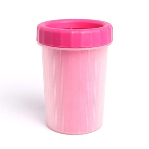 狗和猫环保塑料洗脚杯，具有自动不擦爪子清洁功能 - Product Image 5
