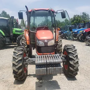 Kubota M954 95hp 4X4wd used/second hand/new wheel tractor with farming equipment agricultural machinery mini compact loader