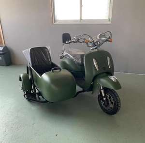 サイドカー電気60V 72V無効スクーター大人45km/h (24.9mph) ディスクブレーキ三輪車モビリティサイドカー - Product Image 3