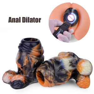 black plug anal Unisex Silicone Hollow Butt Plug Flower Anal Speculum Anal Dilator Adu –  CHASTITY CAGE CO