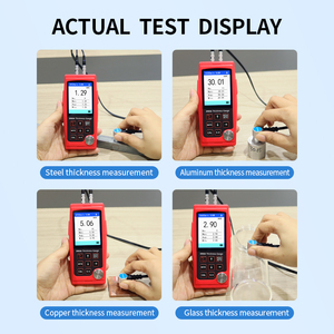 Misuratore di Spessore a Ultrasuoni DR85A ad Alta Precisione per Test sui Metalli con Ricarica Tipo C per Misurazioni su Acciaio e Vetro - Product Image 4