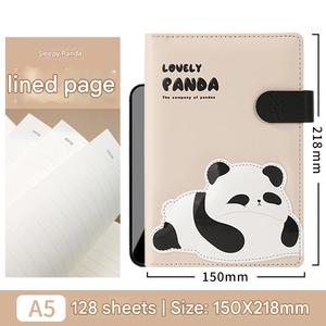 Cuadernos Panda A5 de China, 320 hojas, Libro encuadernado con hilo, diario para estudiantes, suministros escolares, cuaderno de mercado - Product Image 6