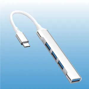 4 port USB Hub Adapter type C 4 in 1 for MacBook ipad Pro Tablet Type c