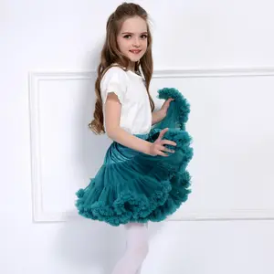 Baby Girls Tutu Skirt Fluffy Children Ballet Kids Pettiskirt Baby Girl Skirts Princess Tulle Party Dance Skirts For Girls