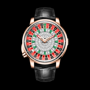 Montre mécanique automatique de luxe pour homme Gaming Plate, série cadran incrusté de diamants rouges, étanche, cadran numérique - Product Image 2