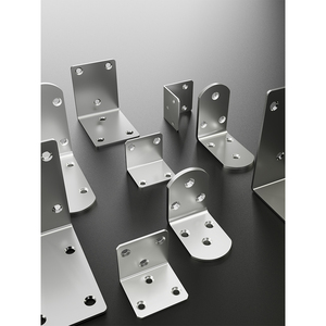 Supports d'étagère en métal en forme de L, robustes, pour montage mural de meubles - Product Image 1