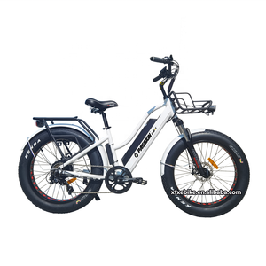 Vélo électrique Passion 24 pouces City 48V <span class=keywords><strong>Beach</strong></span> <span class=keywords><strong>Cruiser</strong></span> 7 vitesses avec batterie intégrée, pneus larges, freins à disque, cadre en aluminium pour femmes - Product Image 1