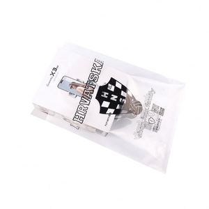 Sacs d'emballage transparents biodégradables et imperméables de 2,5 mil avec logo personnalisé, auto-scellants et résistants - Product Image 4