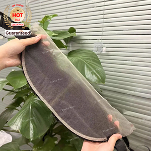 วิกผมถักเปียแบบเรมี่แท้จากบราซิล  จัดเรียงเกล็ดผม  วิกผมแท้แบบผูกเชือก  ขนาด 13x4  วิกผมหน้าผากแบบลูกไม้สั่งทำพิเศษ  ท็อปเปอร์ผมแท้แบบคาดศีรษะ - Product Image 3