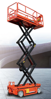 Promotion Zhaosheng Plateforme élévatrice à ciseaux autopropulsée entièrement électrique avec hauteur de levage de 8m, 10m, 12m, 14m, 15m