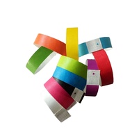 DDJOY Bracelets en papier imperméables de haute qualité et économiques, 3/4 pouce, avec logo personnalisé pour clubs et bars