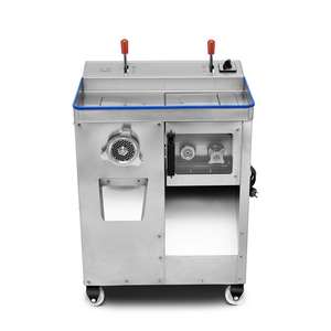 Et Kıyma Makinesi Dilimleyici Saf Bakır Motorlu Çok Fonksiyonlu Dilimleme/Kıyıcı Makine Çıkarılabilir Bıçak Seti Gıda Fabrikası için Otomatik - Product Image 2