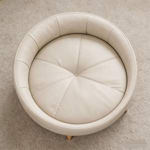 Nouveau Nid pour Animaux de Compagnie Direct Usine – Canapé Intérieur en Cuir Imperméable et Respirant pour Chiens et Chats de Petite et Moyenne Taille, Chaud et Amovible, Idéal pour l'Été - Product Image 3