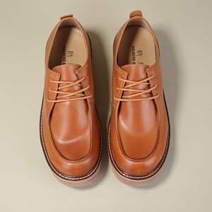 High End Men's Casual Leather <b>Shoes</b> Fashionable Business Formal Leather <b>Shoes</b> Cowhide Made Work <b>Shoes</b> - Product Image 1