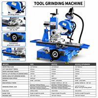 Affûteuse universelle multifonctionnelle CNC pour outils de fraisage, fraises, forets, tarauds et fraises à billes 380V
