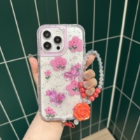 Fantastiques coques en époxy 3 en 1 avec une belle chaîne de téléphone, coque de téléphone antichoc pour IF- HOT 70