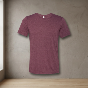 T-shirt à manches courtes pour homme, coupe classique, col rond, couleur unie, jersey 100% coton, vêtements décontractés - Product Image 3